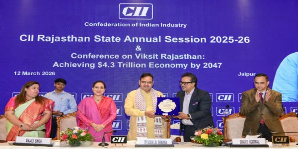 राजस्थान को 2047 तक 4.3 ट्रिलियन की अर्थव्यवस्था बनाने का लक्ष्य: मुख्यमंत्री