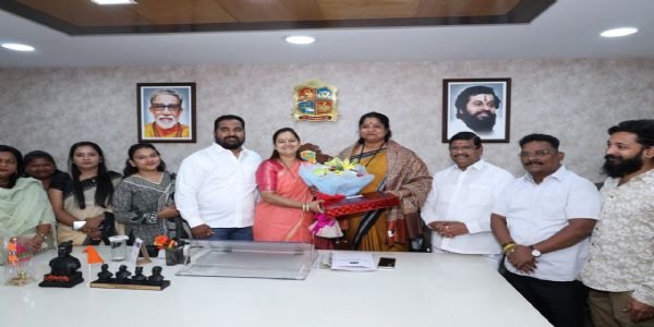 शिवसेना की राज्यसभा सांसद ज्योति ने टीएमसी का कामकाज देखा