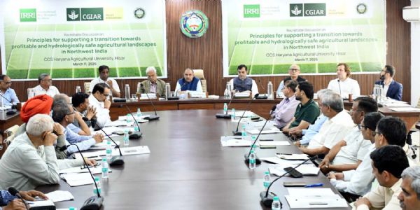 हिसार : जल संरक्षण आधारित कृषि पद्यतियों को बढ़ावा देना जरूरी : प्रो. बीआर कम्बोज