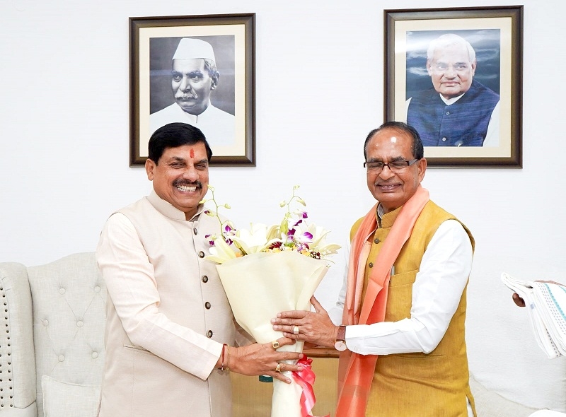 केन्द्रीय कृषि मंत्री शिवराज सिंह चौहान से मिले मप्र के मुख्यमंत्री मोहन यादव केन्द्रीय कृषि मंत्री शिवराज सिंह चौहान से मिले मप्र के मुख्यमंत्री मोहन यादव