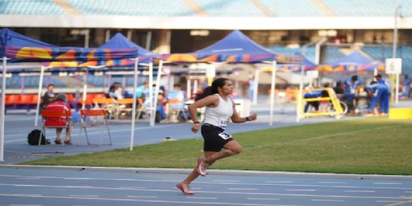 भारतीय। एथलीट प्रीति पाल