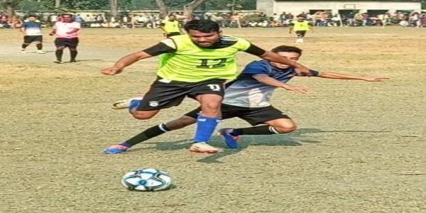 राज्य स्तरीय फुटबॉल प्रतियोगिता के लिए 16 खिलाड़ियों का हुआ चयन