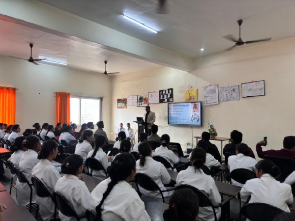 विश्व किडनी दिवस पर एमजीयूजी में जागरूकता कार्यक्रम आयोजित*