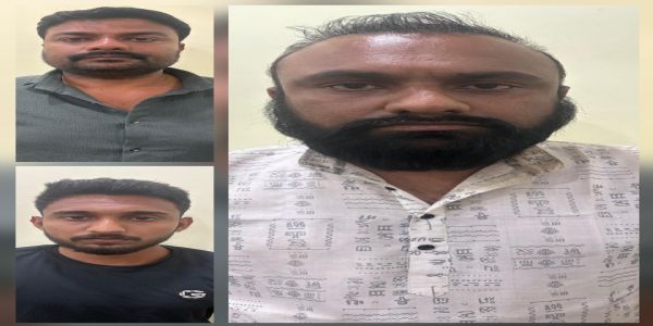 डिजिटल अरेस्ट का डर दिखाकर 38.62 लाख की ठगी, तीन गिरफ्तार