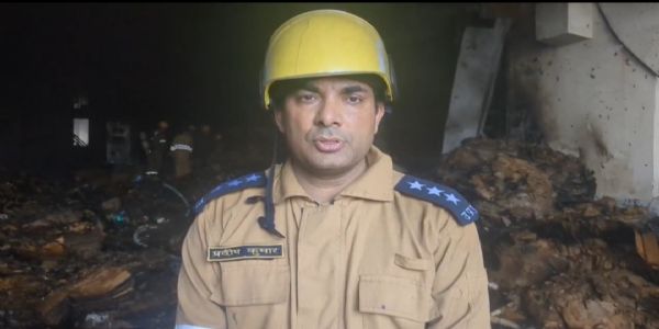 बिजली के स्मार्ट मीटर बनाने वाली फैक्ट्री में लगी आग, 40 घंटे बाद बुझी