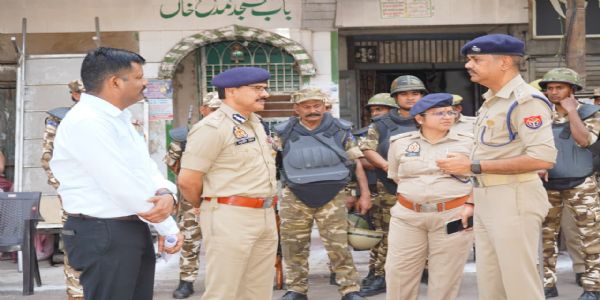 कानपुर में शांतिपूर्ण तरीके से संपन्न हुई अलविदा की नमाज