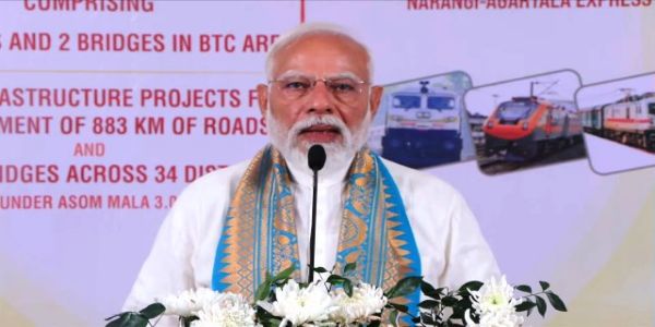 कांग्रेस ने बोडोलैंड के साथ विश्वासघात किया, भाजपा ने दिलाई स्थायी शांति: प्रधानमंत्री