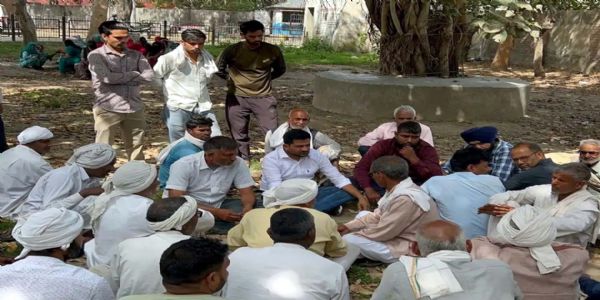 हांसी : ससुरालियों से तंग आकर आत्महत्या करने वाले युवक के परिजनों ने किया शव लेने से इनकार