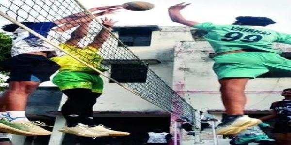 वॉलीबॉल प्रतियोगिता : सोनकपुर स्टेडियम ने पुलिस एकेडमी की टीम को 25-17 से हराया