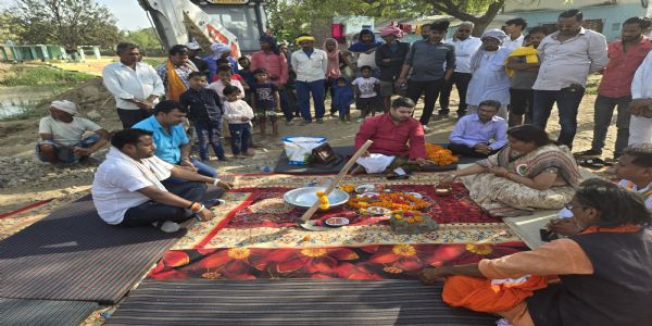 1.44 करोड़ की लागत से बनेगा गुरखुली नदी पर पुल, विधायक ने किया भूमि पूजन