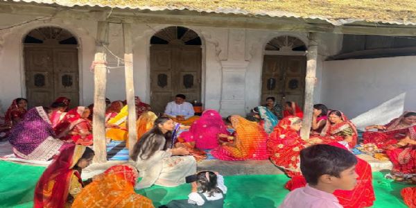 मंदसौरः दशा माता का पर्व श्रद्धापूर्वक मनाया गया, महिलाओं ने कि पूजा अर्चना