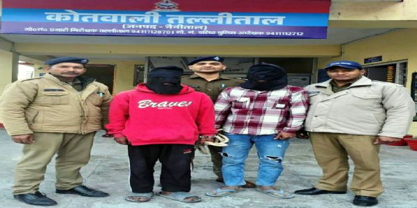 पायलट बाबा आश्रम में चोरी का खुलासा, दो आरोपित गिरफ्तार