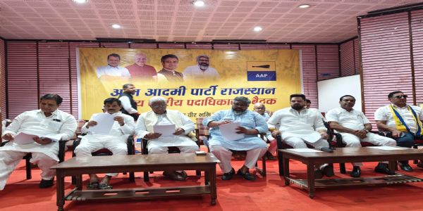 आप की प्रदेश में दस हजार सभाएं करने की योजना