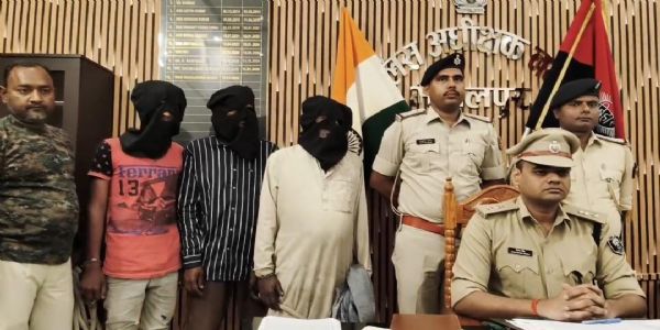 सिरकटी लाश कांड का खुलासा, हत्या में शामिल तीन अपराधी गिरफ्तार