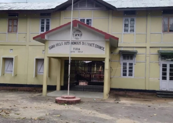मेघालयः गारो हिल्स ऑटोनॉमस डिस्ट्रिक्ट काउंसिल मुख्यालय। फाइल फोटो मेघालयः गारो हिल्स ऑटोनॉमस डिस्ट्रिक्ट काउंसिल मुख्यालय। फाइल फोटो