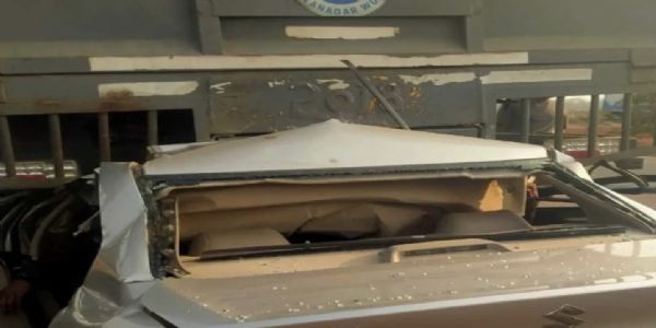 चित्रदुर्ग जिले में भीषण सड़क हादसे में तीन पुलिसकर्मियों की मौत, दाे गंभीर