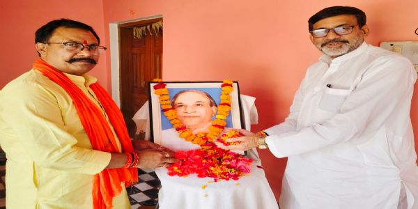 कांशीराम के सपनों को साकार कर रही भाजपा सरकार - आर के सिंह पटेल