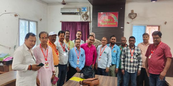 ग्रामीण पत्रकार एसोसिएशन बगहा की हुई बैठक