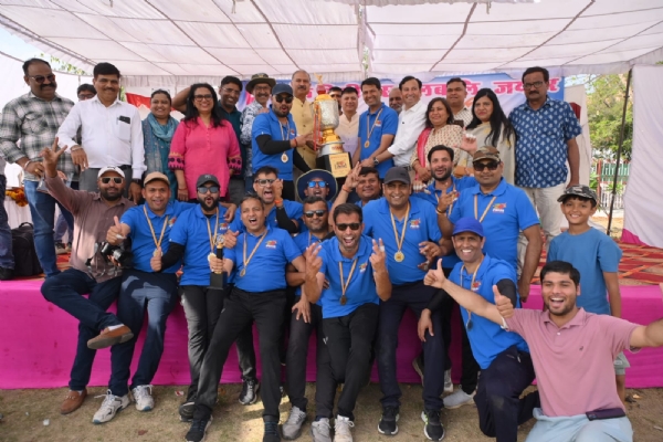 प्रेस प्रीमियर लीग-2026 का खिताब भास्कर डिजिटल ने जीता