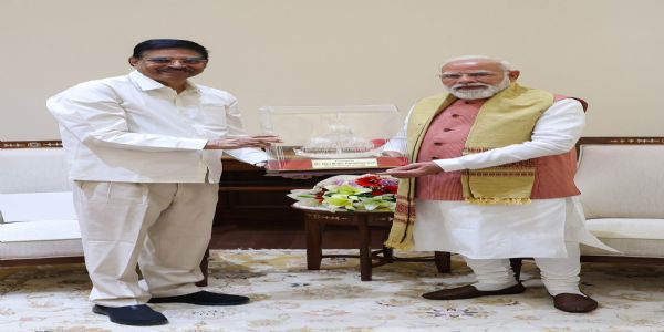 ओडिशा के राज्यपाल ने प्रधानमंत्री से की मुलाकात