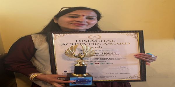 मंडी बल्ह के बड़सू की निशा ठाकुर बनीं हिमाचल अचीवर