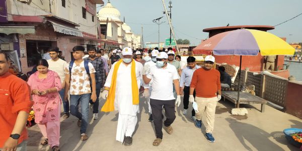 राष्ट्रपति के आगमन से पूर्व नगर निगम ने अयोध्या में चलाया विशेष स्वच्छता अभियान