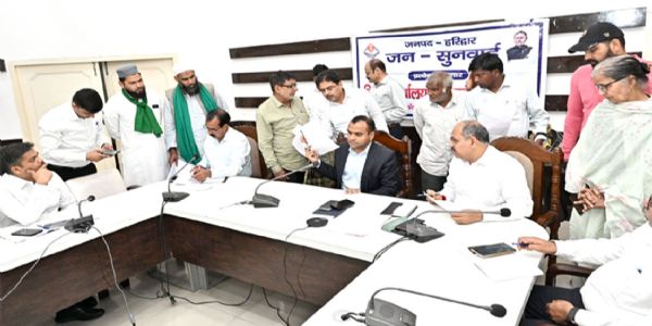 जनसुनवाई में 70 शिकायतें दर्ज, 38 का मौके पर निस्तारण