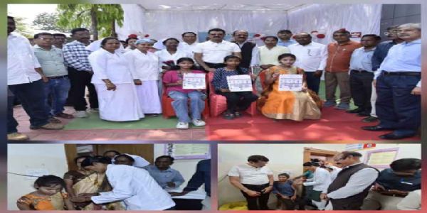 बस्तर की बेटियों काे सर्वाइकल कैंसर से बचाव के लिए एचपीवी टीकाकरण