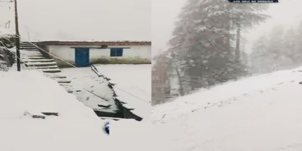 बनी में बर्फबारी और लगातार बारिश के चलते जनजीवन प्रभावित, स्कूल बंद