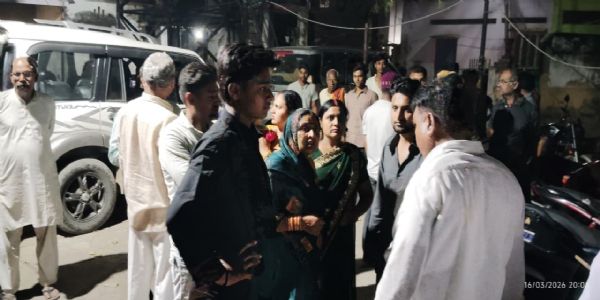 दर्शन कर लौट रहे श्रद्धालुओं से मारपीट, चौकी के पास चेन व मंगलसूत्र छीना