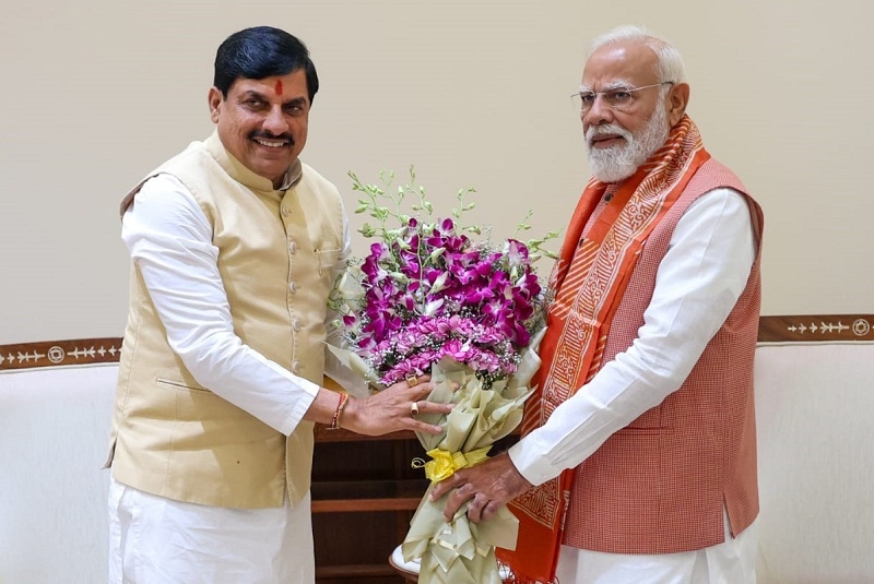 प्रधानमंत्री मोदी से मिले मप्र के मुख्यमंत्री प्रधानमंत्री मोदी से मिले मप्र के मुख्यमंत्री