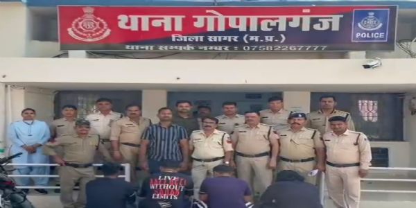 सागर में पुरानी रंजिश पर भड़का विवाद, शनीचरी में दो पक्षों के बीच खूनी झड़प, 4 आरोपी गिरफ्तार