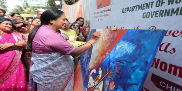 कर्तव्य, समर्पण और सेवा का सजीव रूप नारी शक्ति : रेखा गुप्ता