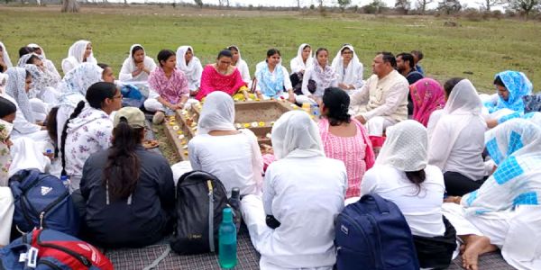 स्वामी श्रद्धानंद की तपोस्थली कांगड़ी ग्राम में यज्ञ