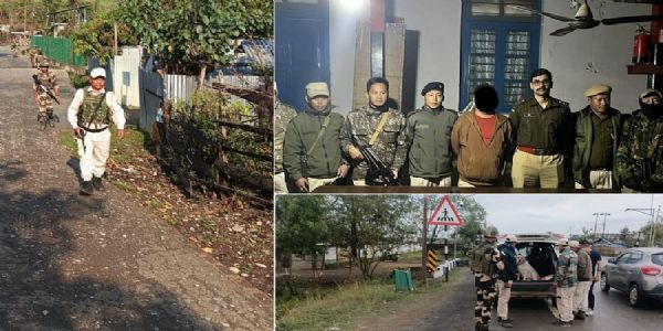 मणिपुर में ट्रक जलाने का मुख्य आरोपित गिरफ्तार, संवेदनशील इलाकों में सुरक्षा कड़ी