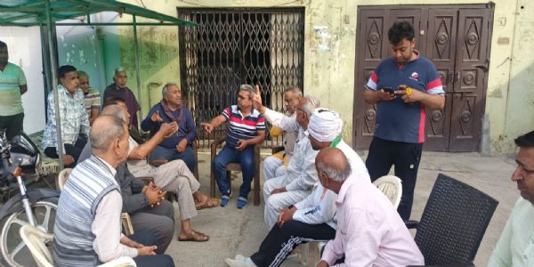 जींद : पुरानी अनाजमंडी में व्यापारी के अपहरण का प्रयास, मचा हड़कंप