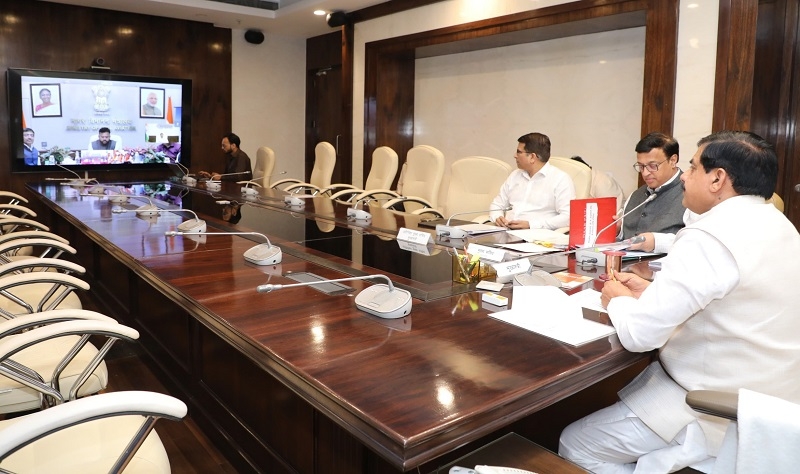 रीवा से रायपुर के बीच हवाई सेवा के शुभारंभ कार्यक्रम में वर्चुअली जुड़े मुख्यमंत्री और केन्द्रीय मंत्री