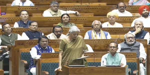 लोकसभा में विनियोग (सं. 2) विधेयक, 2026 पर चर्चा का जवाब देते सीतारमण