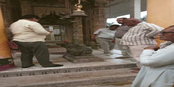 प्राचीन भुआलेश्वर महादेव मंदिर के संरक्षण की तैयारी, पुरातत्व विभाग ने किया स्थलीय निरीक्षण