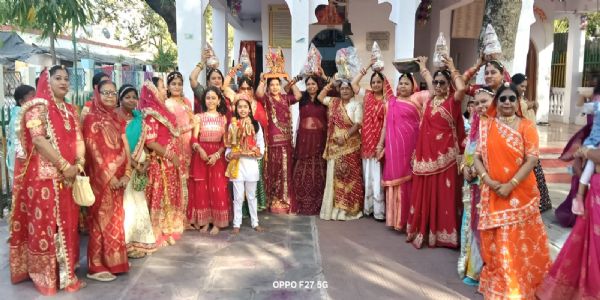 नागदा - अग्रवाल समाज की महिलाओं ने धूमधाम से मनाया गणगौर