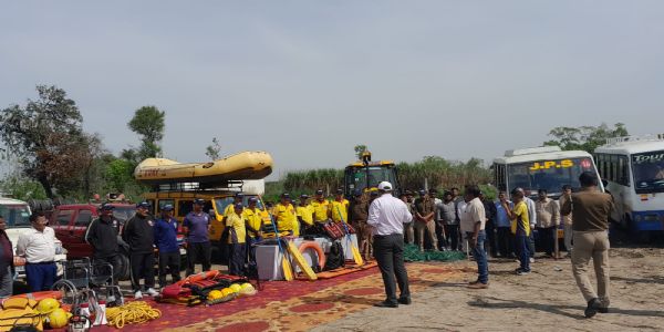 आठ जनपदों में आपदा से निपटने की तैयारियों का परीक्षण