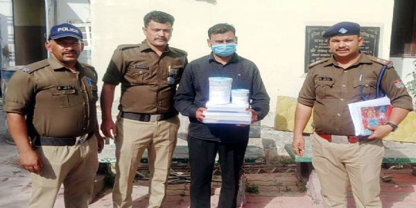 किच्छा में स्मैक के साथ तस्कर गिरफ्तार, एसओटीएफ की संयुक्त कार्रवाई