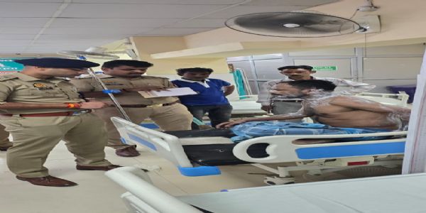 पत्नी से अवैध संबंध के शक में युवक पर ज्वलनशील पदार्थ फेंका, आरोपित गिरफ्तार