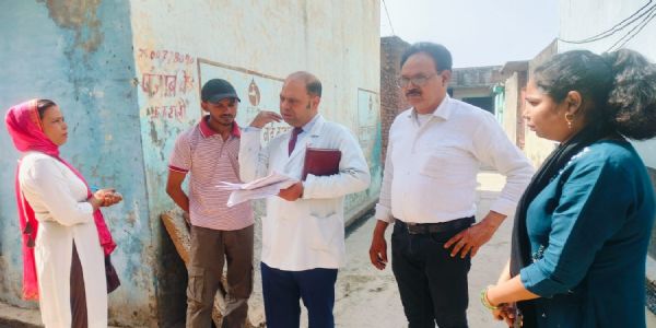 मुरादाबाद में कुष्ठ रोगी खोजी अभियान में 31 रोगियों की पुष्टि