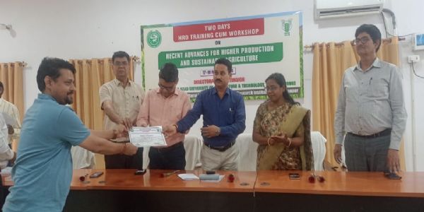 दो दिवसीय वैज्ञानिक प्रशिक्षण से कृषि नवाचार को मिलेगी गति : डॉ वीके त्रिपाठी
