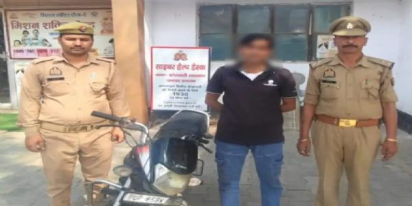 चोरी की बाइक सहित एक शातिर गिरफ्तार