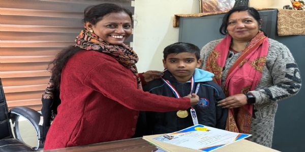 बीएचयू के मालवीय शिशु विहार के छात्र आदित्य का अंतरराष्ट्रीय गणित ओलम्पियाड में 413वीं राष्ट्रीय रैंक