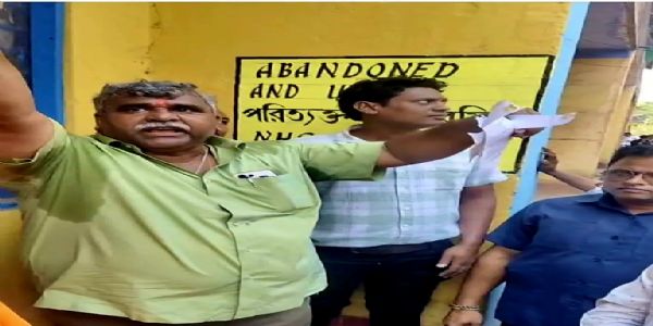 अतिक्रमण के नोटिस को लेकर भाजपा और तृणमूल आमने-सामने