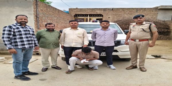 सिरसा: लाखों रुपये की हेरोइन सहित तस्कर गिरफ्तार