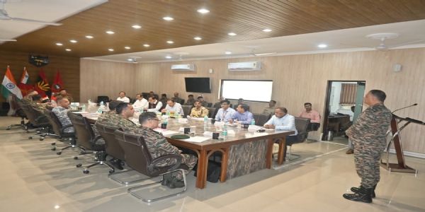 राष्ट्रीय संकट से निपटने को लेकर गुवाहाटी में रेलवे एवं सेना ने किया अभ्यास